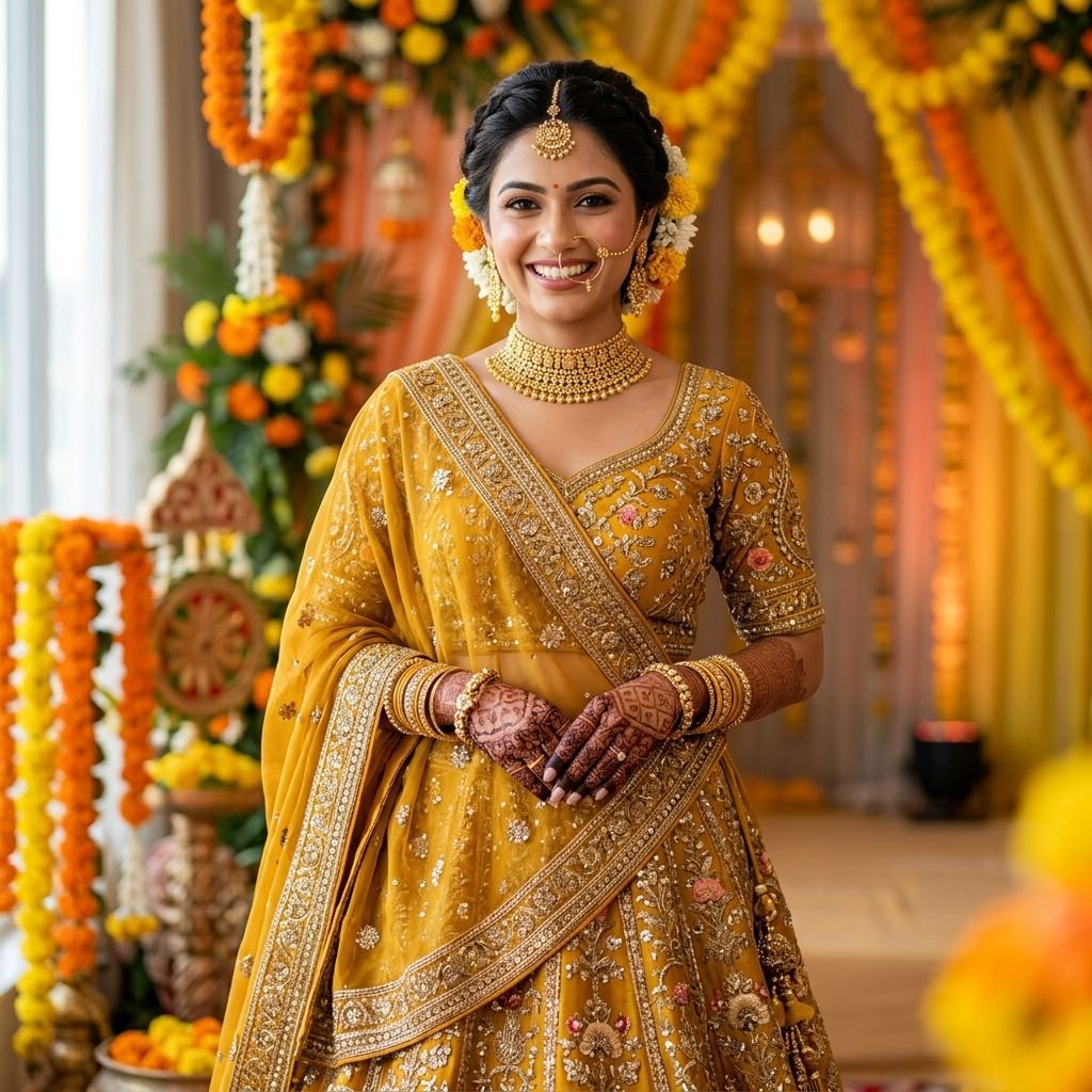 Gold Package Saree