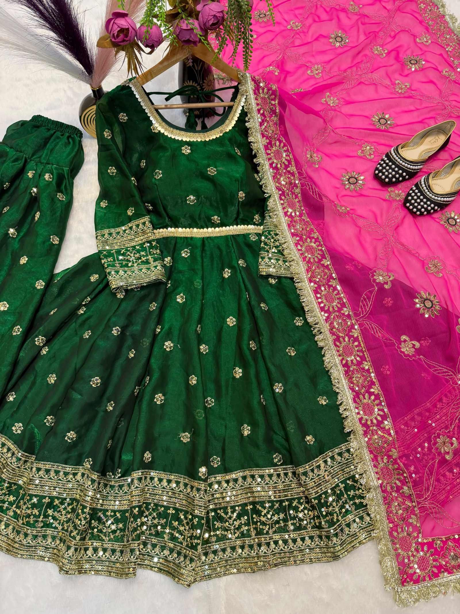 ranimahal desginer farshi salwar  suit set mc - 2026